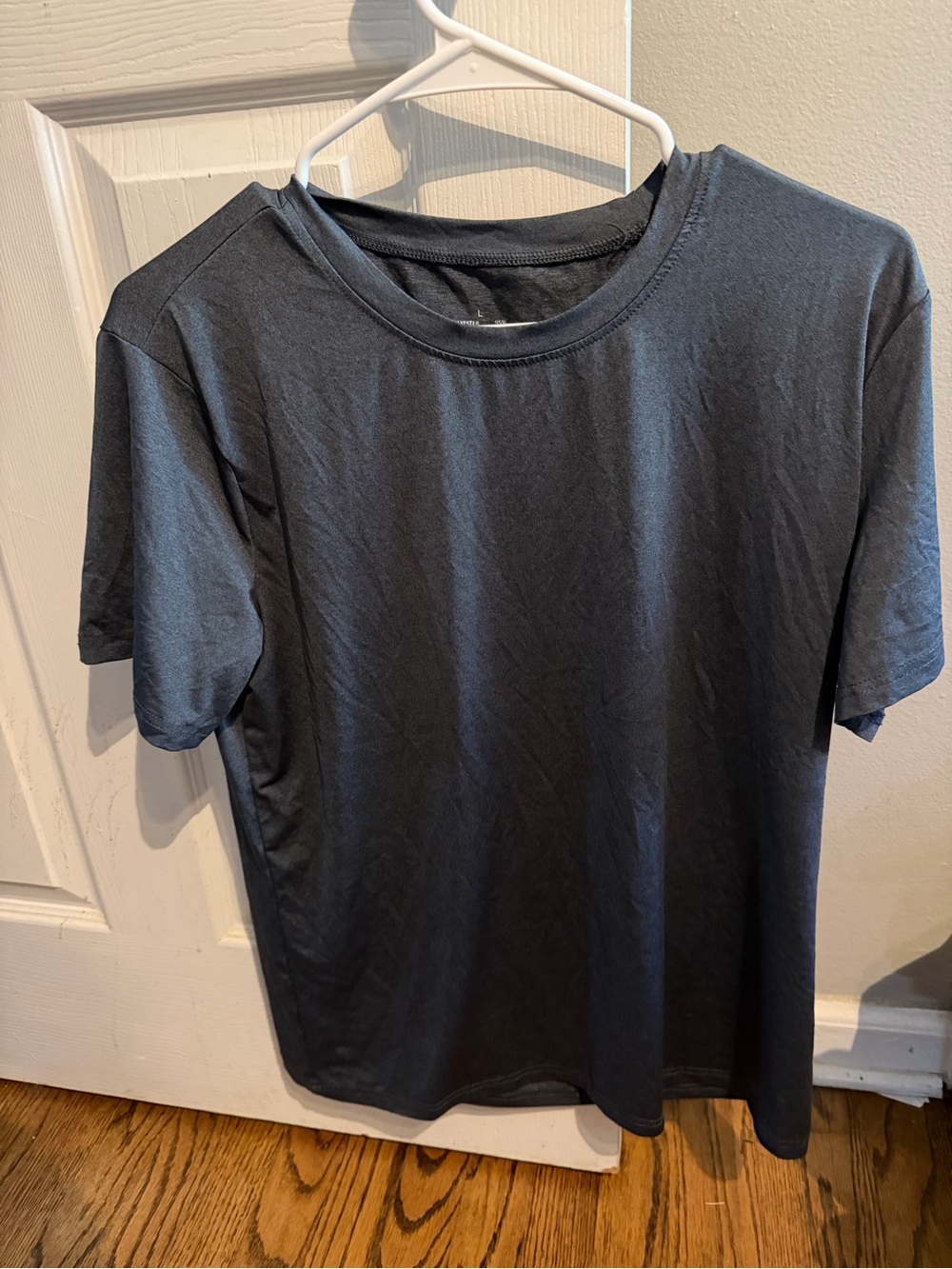 Essential Short Sleeve Crew Neck Tee - Charcoal